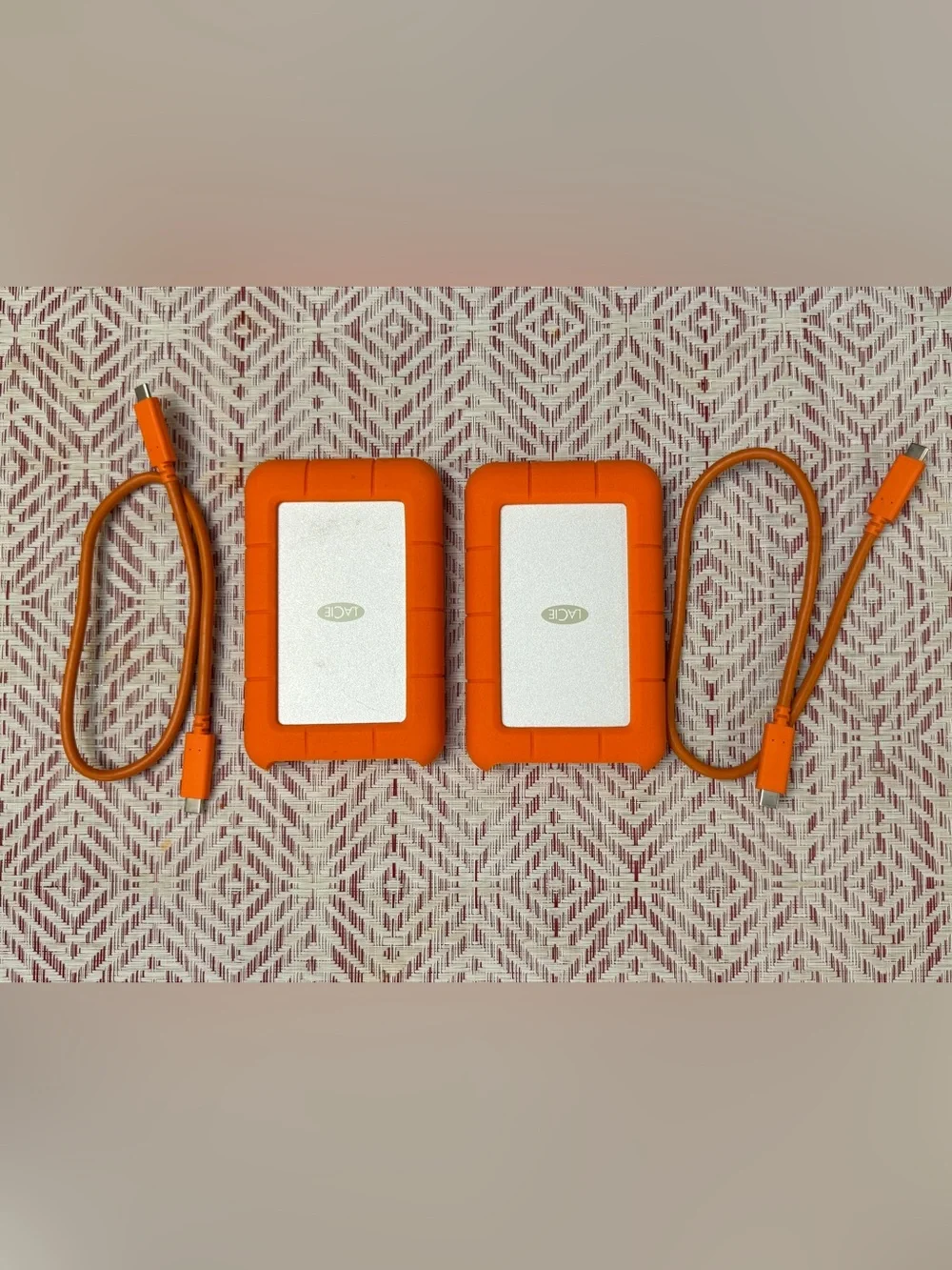 LaCie Rugged 2TB External HDD Portable Hard Drive USB 3.0 for Mac & PC